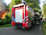 Prio 1 Woningbrand NB Middel BR Keet Hok Schuurtje Wyldpaed Kollumerzwaag